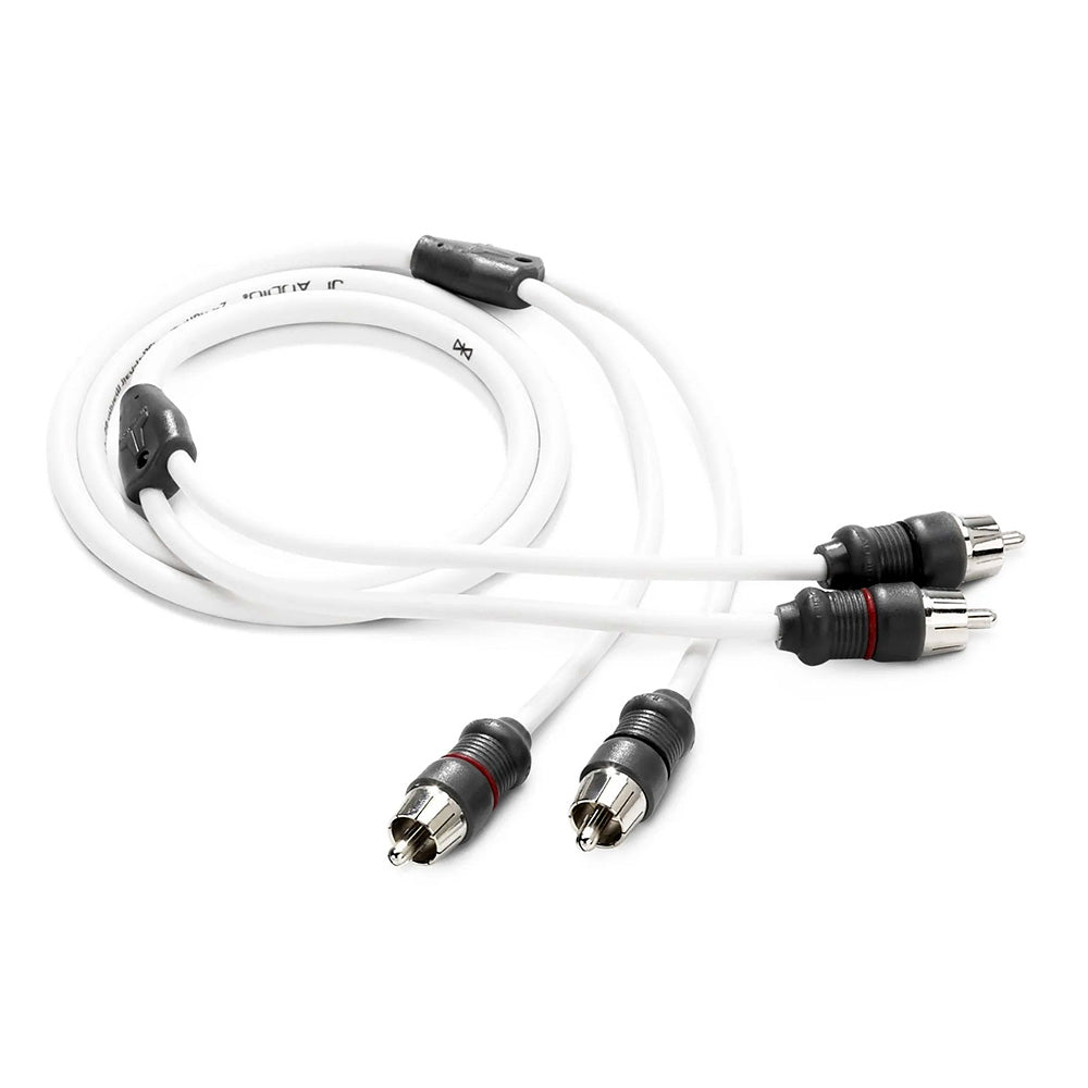 JL Audio XMD-WHTAIC2-12 Marine Boat 2 Channel RCA Amplifier Cable 12ft New