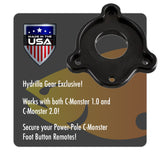 Power-Pole Stomp Button Bezels 2pk