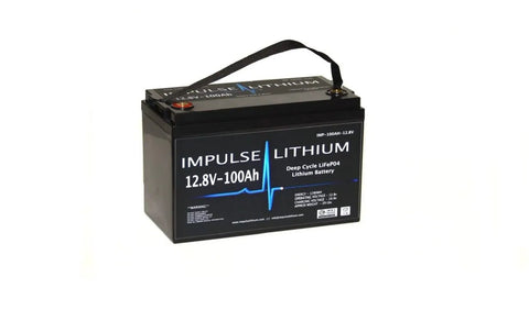 12.8V 100AH LiFePO4 Lithium Battery