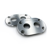 Hydrilla Gear's Bulkhead Plate - Minn Kota Raptor, Silver