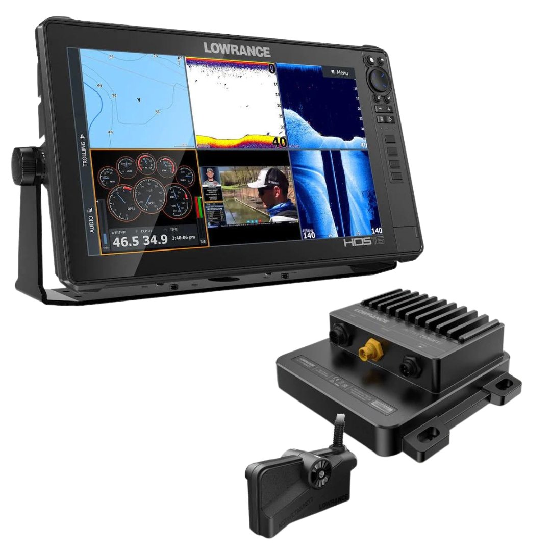 Lowrance Hds16 Transducer and Active Target Bundle Hydrilla Gear
