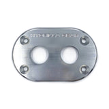 Hydrilla Gear's Bulkhead Plate - Minn Kota Raptor, Silver