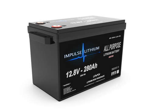 Impulse Lithium 12v-280Ah All Purpose LifePO4 Lithium Battery
