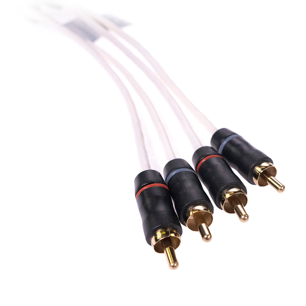 Fusion Performance RCA Cable - 4 Channel - 25' – Hydrilla Gear
