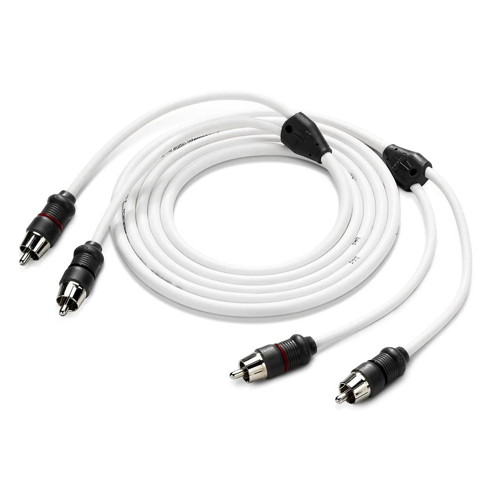 thumbnail image 2 of JL Audio Marine XMD-WHTAIC2-3 3ft 2-Channel RCA Interconnect Cable NEW 2 of 6