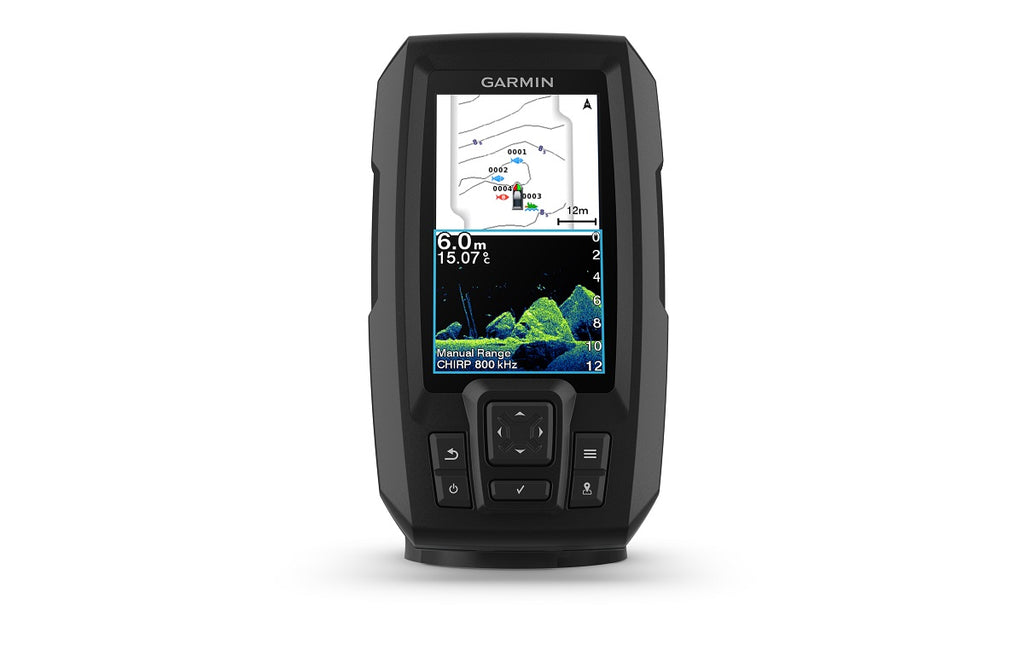 garmin fish finders gps Garmin STRIKER Vivid 4cv Fishfinder with GT20-TM
