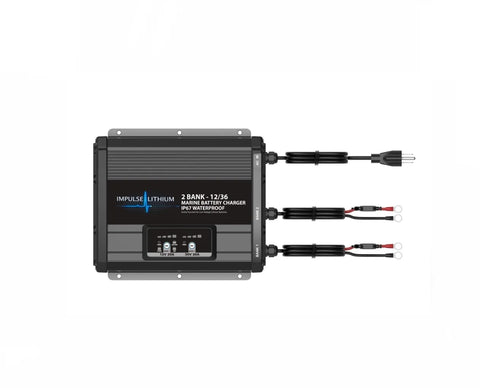 Impulse Lithium 2 Bank 12/36 Charger – 20a Per Bank
