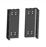 Power-Pole Dual Side-Mount Adapters For All Outboards (Black) Minor Surface Scratches