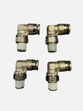 1/4" Hydraulic Hose Kit w/Fittings - 10ft
