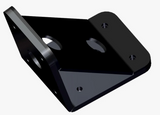Power-Pole Deck Mount - 0" Setback - 6" Rise - Black