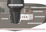 Power-Pole Plate Kit M-2-3 Starboard (White, Surface Scratches)