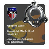 Power-Pole Stomp Button Bezels 2pk