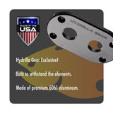 Bulkhead Plate for Minn Kota RAPTOR, Black