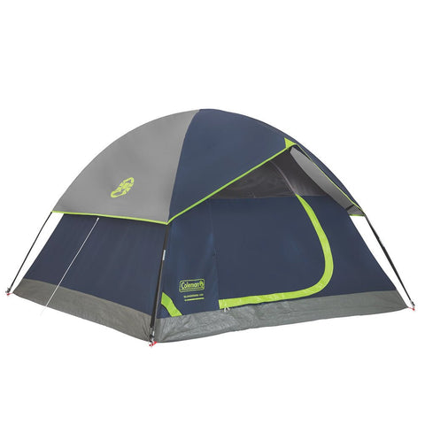 Coleman Sundome® 4-Person Camping Tent - Navy Blue & Grey