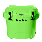 LAKA Coolers 30 Qt Cooler w/Telescoping Handle & Wheels - Lime Green