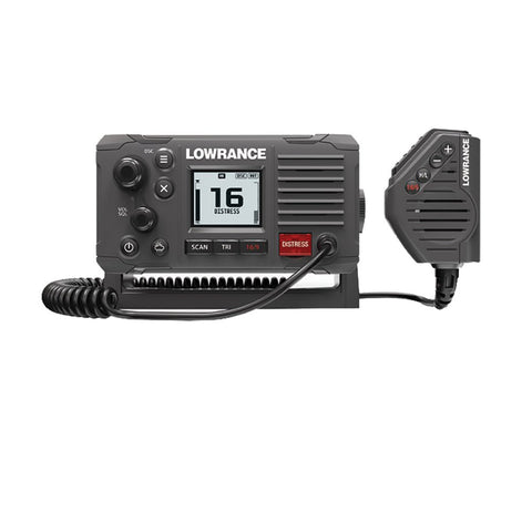 Lowrance Link-6S Class D DSC VHF Radio - Gray - NMEA 0183