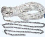 Lewmar 10' 1/4"" G4 Chain W/150' 1/2"" Rope