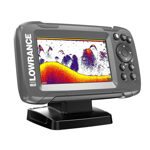 Lowrance HOOK²-4X GPS 4" Fishfinder GPS TrackPlotter All Season Pack