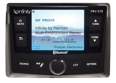Infinity Prv315.2 Am/fm Stereo Bluetooth 4 X 50 Watts