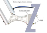 Power-Pole Transom Wedge Kit Vertical 22 Degree (White)