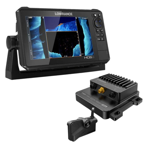 Lowrance Hds9 Live Mfd Active Imaging 3in1 Transducer and Active Target Bundle